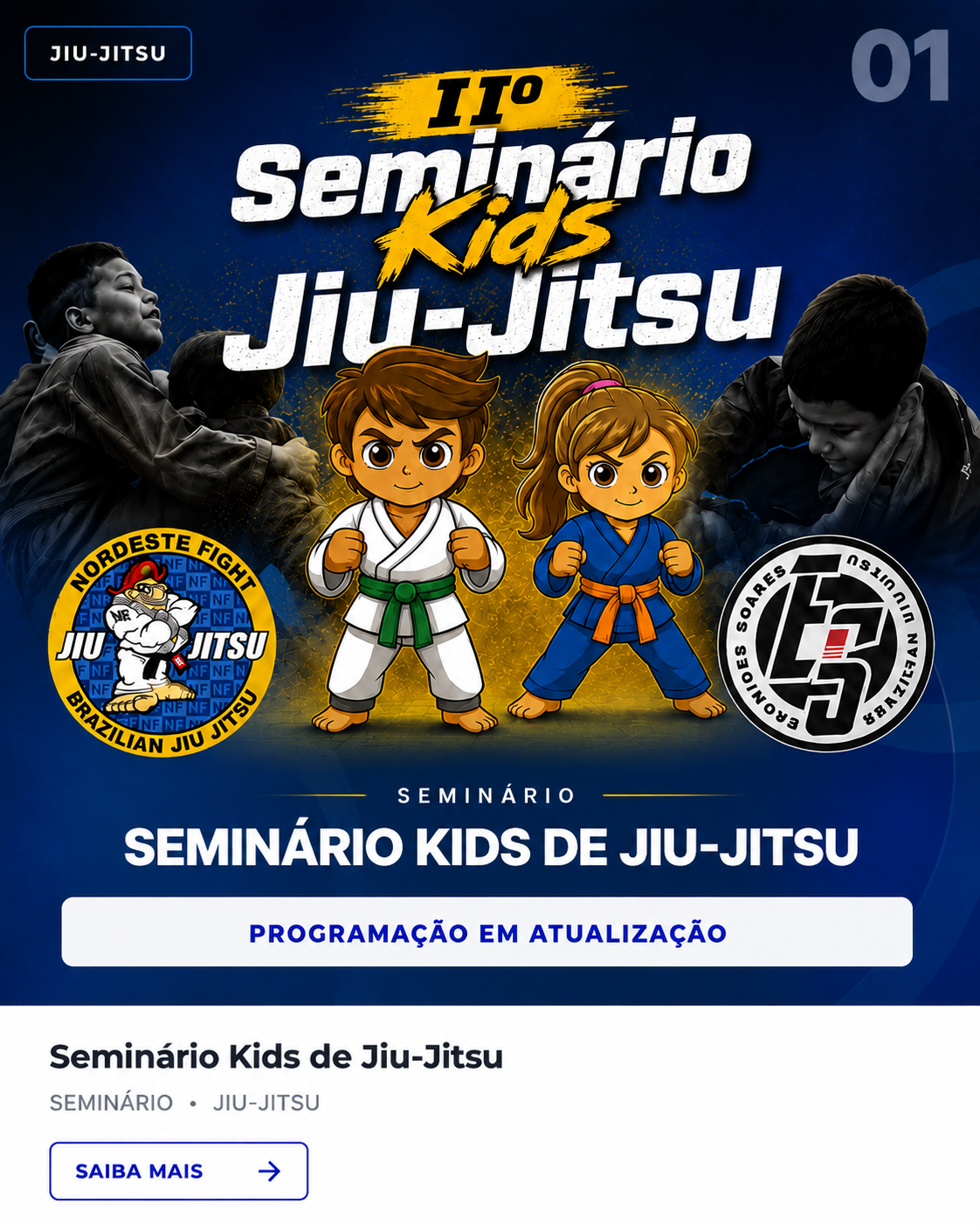 IIº Desafio Kids Jiu Jitsu de Lutas Casadas